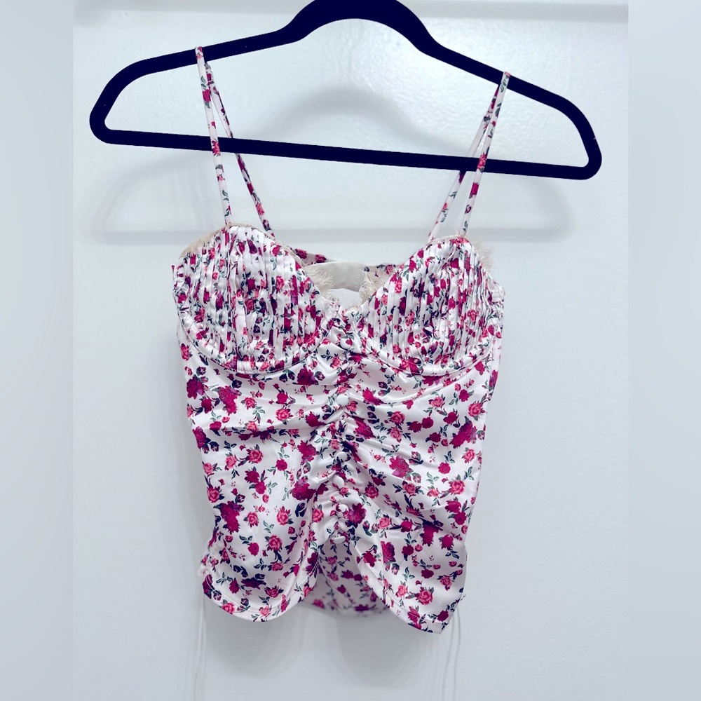 rose corset top